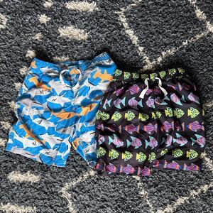 Bundle of 2 Hanna Andersson Swim Trunks